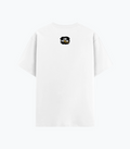 Basic T-Shirt | Unisex Fit XS-2XL | Poly-Cotton Blend Soft Finish | Durable Stitching, Lycra Rib Neck | Adults | Personalized | DTG | Grunge | Positivity | Motivation | Everyday | Uplifting - back - White - mockup 2