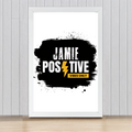 Framed Poster | Multiple Sizes & Frame Colors | 300 GSM Art Paper, Laminated | Fade-Proof Digital Print, Mounting Kit Included | Unisex | Personalized | Grunge | Positivity | Motivation | Everyday | Uplifting - front_16x24In - 16x24In - mockup 10