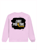 Oversized Sweatshirt | Relaxed Fit, Drop Shoulder | 400 GSM Cotton Blend, DTG Ready | Pre-Shrunk, Durable, Cozy | Unisex Adult | Personalized | DTG | Grunge | Positivity | Motivation | Everyday | Uplifting - back - Light Baby Pink - mockup 2