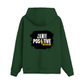Oversized Hoodie | Relaxed Fit | Unisex | 400 GSM Cotton Blend | Pre-Shrunk Drop Shoulder | Adults | Personalized | DTG | Grunge | Positivity | Motivation | Everyday | Uplifting - back - Bottle Green - mockup 2