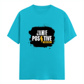 Men's Classic Crew T-Shirt | Regular Fit | 180 GSM Bio-Washed Cotton | DTG Printed | Double-Stitched Seams | Personalized | DTG | Grunge | Positivity | Motivation | Everyday | Uplifting - front - SkyBlue - mockup 1