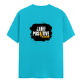 Men's Classic Crew T-Shirt | Regular Fit | 180 GSM Bio-Washed Cotton | DTG Printed | Double-Stitched Seams | Personalized | DTG | Grunge | Positivity | Motivation | Everyday | Uplifting - back - SkyBlue - mockup 2