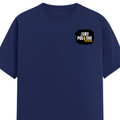 Men's Classic Crew T-Shirt | Regular Fit | 180 GSM Bio-Washed Cotton | DTG Printed | Double-Stitched Seams | Personalized | DTG | Grunge | Positivity | Motivation | Everyday | Uplifting - left pocket - Royal Blue - mockup 3