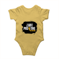 Rompers | Baby Unisex | 180 GSM Bio-Washed Cotton | Double Stitched, Pre-Shrunk | DTG Print | Personalized | DTG | Grunge | Positivity | Motivation | Everyday | Uplifting - back - Yellow - mockup 2