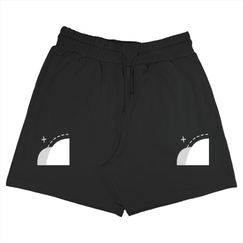 Personalized Graphic Design Terry Shorts Printing with Custom Name