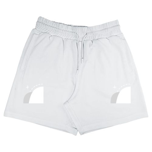 Personalized Graphic Design Terry Shorts Printing with Custom Name