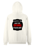 Pullover Hoodie | Unisex Regular Fit | Tri-Layer Cotton Blend | All-Season Comfort & Durable | Unisex | Personalized | DTG | Humorous | Humor | Relationships | Everyday | Amusing - back - Off White - mockup 2
