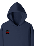 Pullover Hoodie | Unisex Regular Fit | Tri-Layer Cotton Blend | All-Season Comfort, Durable | Adults | Personalized | DTG | Humorous | Humor | Relationships | Everyday | Amusing - right pocket - Navy Blue - mockup 4
