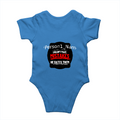 Rompers | Baby Infant | 180 GSM Bio-Washed Cotton DTG | Double-Stitched Pre-Shrunk | Unisex | Personalized | DTG | Humorous | Humor | Relationships | Everyday | Amusing - back - Orchid Blue - mockup 2