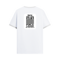 Ringer T-shirt | Unisex | DTG Print | Contrast Trim | Men's, Women's | Personalized | DTG | Minimalist | Trust | Friendship | Friendship Day - back - White Black - mockup 2
