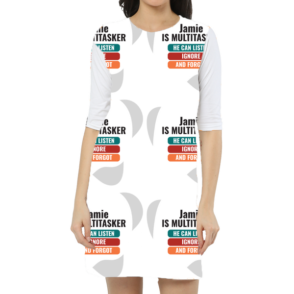 Personalized Graphic Design T-Shirt with Custom Name - T Shirt Dress Printing T-Shirt