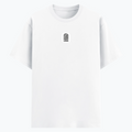 Basic T-Shirt | Unisex Fit, Sizes XS-2XL | 180 GSM Poly-Cotton Blend, DTF Ready | Bio-Wash, Silicon Finish, Durable Stitching | Adults | Personalized | DTF | Minimalist | Trust | Friendship | Friendship Day - front - White - mockup 1