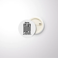 Pin Button Badge | Unisex | Original EPSON Inks | Glossy Finish, Rust-Free, Pin Attached | Everyday Wear | Personalized | Minimalist | Trust | Friendship | Friendship Day