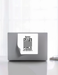 Stickers | Various Sizes (2x2-15x3 in) | 100-Micron Matte Laminated Digital Print | Die-Cut Indoor/Outdoor | Unisex | Personalized | Minimalist | Trust | Friendship | Friendship Day - front_8x8 - 8x8 - mockup 8