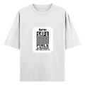 Oversized Standard T-Shirt | Unisex Oversized Fit | 180 GSM 100% Super Combed Cotton | DTF Print | Soft & Durable | Personalized | DTF | Minimalist | Trust | Friendship | Friendship Day - front - White - mockup 1