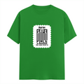 Classic Crew T-Shirt | Men's Regular Fit | 180 GSM Bio-Washed Cotton | DTG Print Ready | Double-Stitched & Ribbed Neck | Personalized | DTG | Minimalist | Trust | Friendship | Friendship Day - front - Flag Green - mockup 1