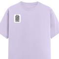 Classic Crew T-Shirt | Men's Regular Fit | 180 GSM Bio-Washed Cotton | DTG Print Ready | Double-Stitched & Ribbed Neck | Personalized | DTG | Minimalist | Trust | Friendship | Friendship Day - right pocket - Lavender - mockup 4