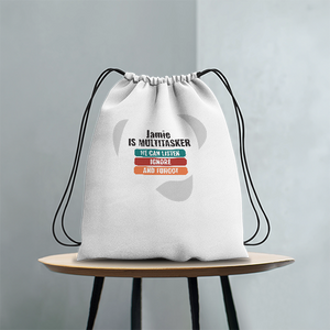 Graphic Design Drawstring Bag - Drawstring Bag