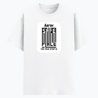 Cotton Stretch T-Shirt | Unisex Fit | 95% Cotton 5% Spandex Blend | Stretchable, Breathable | Adults | Personalized | DTG | Minimalist | Trust | Friendship | Friendship Day