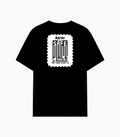 Cotton Stretch T-Shirt | Unisex Fit | 95% Cotton 5% Spandex Blend | Stretchable, Breathable | Adults | Personalized | DTG | Minimalist | Trust | Friendship | Friendship Day - back - Black - mockup 2