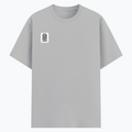 Basic T-Shirt | Unisex Fit XS-2XL | Poly-Cotton Blend Soft Finish | Durable Stitching Lycra Rib Neck | Adults | Personalized | DTG | Minimalist | Trust | Friendship | Friendship Day - right pocket - Grey Melange - mockup 4