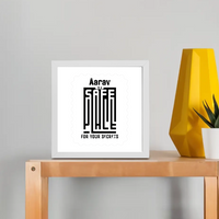 Framed Poster | Multiple Sizes & Frame Colors | 300 GSM Art Paper, Laminated | Fade-Proof Digital Print, Mounting Kit Included | Unisex | Personalized | Minimalist | Trust | Friendship | Friendship Day