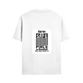 Male Standard Crew T-Shirt | Men's Regular Fit | 100% Cotton DTG Print | Soft & Durable | Personalized | DTG | Minimalist | Trust | Friendship | Friendship Day - back - White - mockup 2