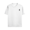 Male Standard Crew T-Shirt | Men's Regular Fit | 100% Cotton DTG Print | Soft & Durable | Personalized | DTG | Minimalist | Trust | Friendship | Friendship Day - right pocket - White - mockup 6
