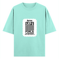 Oversized Classic T-Shirt | Unisex Oversized Fit | 100% Super-Combed Cotton, 240 GSM | Pre-Shrunk, Double-Stitched | Unisex | Personalized | DTG | Minimalist | Trust | Friendship | Friendship Day - front - Mint - mockup 1