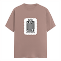 Men's Classic Crew T-Shirt | Regular Fit | 180 GSM Bio-Washed Cotton | DTG Printed | Double-Stitched Seams | Personalized | DTG | Minimalist | Trust | Friendship | Friendship Day - front - Mushroom - mockup 1