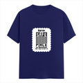 Female Classic Crew T-Shirt | Women's Regular Fit | 180 GSM Bio-Washed Cotton Blend | Pre-Shrunk, Double Stitched | Women | Personalized | DTG | Minimalist | Trust | Friendship | Friendship Day - front - Royal Blue - mockup 1