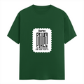 Women's Classic Crew T-Shirt | Regular Fit | 180 GSM Bio-Washed Cotton | DTG Print | Double Stitched | Pre-Shrunk | Personalized | DTG | Minimalist | Trust | Friendship | Friendship Day - front - Bottle Green - mockup 1