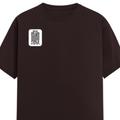 Women's Classic Crew T-Shirt | Regular Fit | 180 GSM Bio-Washed Cotton | DTG Print | Double Stitched | Pre-Shrunk | Personalized | DTG | Minimalist | Trust | Friendship | Friendship Day - right pocket - Coffee Brown - mockup 4