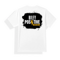 Unisex Dry Fit T-Shirt | Regular Fit Activewear | Micro Polyester Sublimation Ready | Quick-Dry Wrinkle Resistant | Personalized | Sublimation | Bold | Positivity | Motivation | Everyday | Uplifting | Positive Vibes Only - back - mockup 2
