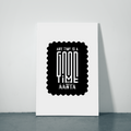 Metal Posters | 8x11.7 & 11.7x15.7 in | 1mm Thick Metal | Magnetic Mount, Waterproof, Glossy Finish | Unisex Home Decor | Personalized | Typographic | Friendship | Socializing | Everyday | Joyful - front_2 - White - mockup 2
