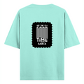 Oversized Classic T-Shirt | Unisex Oversized Fit | 100% Super-Combed Cotton | Pre-Shrunk & Ribbed Neck | Adults | Personalized | DTG | Typographic | Friendship | Socializing | Everyday | Joyful - back - Mint - mockup 2