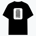 Cotton Stretch T-Shirt | Unisex Adult | 95% Cotton 5% Spandex Blend | 240 GSM, Breathable, Flexible | DTF Print Ready | Personalized | DTF | Bold | Design | Identity | Everyday | Assertive | Unorthodox By Design - front - Black - mockup 1