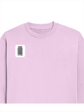 Oversized Sweatshirt | Roomy Relaxed Fit | 400 GSM Cotton Blend | Pre-Shrunk Drop Shoulder | Unisex Adult | Personalized | DTF | Bold | Design | Identity | Everyday | Assertive | Unorthodox By Design - right pocket - Light Baby Pink - mockup 4