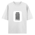 Oversized Standard T-Shirt | Unisex Oversized Fit | 180 GSM 100% Super Combed Cotton | DTF Print | Soft & Durable | Personalized | DTF | Bold | Design | Identity | Everyday | Assertive | Unorthodox By Design - front - White - mockup 1