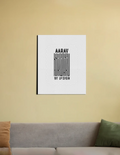Canvas Print | Multiple Sizes | Special Canvas Fabric | Sturdy Wooden Frame, Fade-Proof | Unisex Home Decor | Personalized | Bold | Design | Identity | Everyday | Assertive | Unorthodox By Design - front_16X20 In - 16X20 In - mockup 3