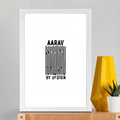 Framed Poster | Multiple Sizes & Frame Colors | 300 GSM Art Paper, Laminated | Fade-Proof Digital Print, Mounting Kit Included | Unisex | Personalized | Bold | Design | Identity | Everyday | Assertive | Unorthodox By Design - front_A3 Frame Poster - A3 Frame Poster - mockup 12