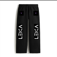 Personalized Geometric Unisex Sweatpants Printing with Custom Name