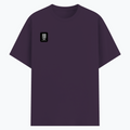 Basic T-Shirt | Unisex Fit, Sizes XS-2XL | 180 GSM Poly-Cotton Blend, DTF Ready | Bio-Wash, Silicon Finish, Durable Stitching | Adults | Personalized | DTF | Minimalist | Self-determination | Everyday | Assertive | I’ll Handle The Rest - right pocket - Purple melange - mockup 4