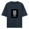 Oversized Standard T-Shirt | Unisex Oversized Fit | 180 GSM 100% Super Combed Cotton | DTF Print | Soft & Durable | Personalized | DTF | Minimalist | Self-determination | Everyday | Assertive | I’ll Handle The Rest - front - Navy Blue - mockup 1
