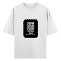 Oversized Standard T-Shirt | Unisex Oversized Fit | 180 GSM 100% Super Combed Cotton | DTF Print | Soft & Durable | Personalized | DTF | Minimalist | Self-determination | Everyday | Assertive | I’ll Handle The Rest - front - White - mockup 1