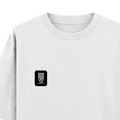Oversized Standard T-Shirt | Unisex Oversized Fit | 180 GSM 100% Super Combed Cotton | DTF Print | Soft & Durable | Personalized | DTF | Minimalist | Self-determination | Everyday | Assertive | I’ll Handle The Rest - left pocket - White - mockup 3