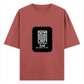 Oversized Classic T-Shirt | Unisex Oversized Fit | 100% Super-Combed Cotton | Pre-Shrunk & Ribbed Neck | Adults | Personalized | DTG | Minimalist | Self-determination | Everyday | Assertive | I’ll Handle The Rest - front - Coral - mockup 1