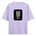 Oversized Classic T-Shirt | Unisex Oversized Fit | 100% Super-Combed Cotton | Pre-Shrunk & Ribbed Neck | Adults | Personalized | DTG | Minimalist | Self-determination | Everyday | Assertive | I’ll Handle The Rest - back - Lavender - mockup 2