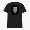 Men's V-Neck T-Shirt | Regular Fit | 180 GSM Bio-Washed Cotton | DTG Print | Durable | Personalized | DTG | Minimalist | Self-determination | Everyday | Assertive | I’ll Handle The Rest - back - Black - mockup 2