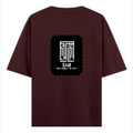 Oversized Classic T-Shirt | Unisex Fit | 100% Super-Combed Cotton | Pre-Shrunk, Double-Stitched | Adults | Personalized | DTF | Minimalist | Self-determination | Everyday | Assertive | I’ll Handle The Rest - back - Maroon - mockup 2